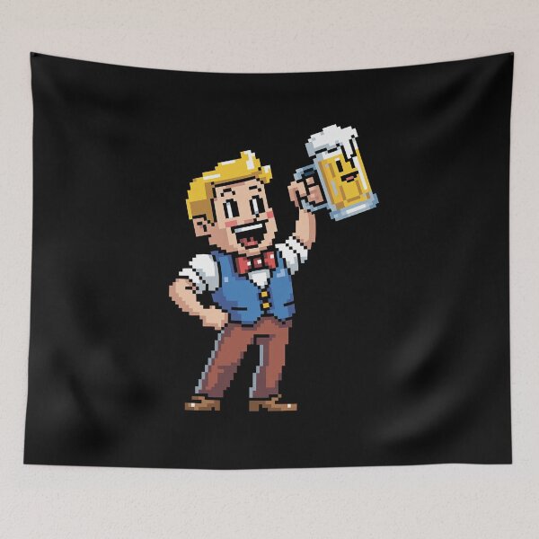 Item preview, 8-Bit Bartender designed and sold by milanforbes.