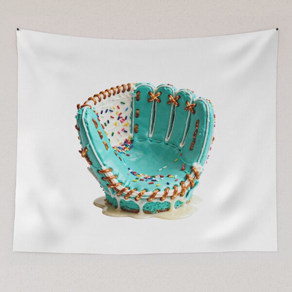 Item preview, Baseball Ice Cream Drip Glove With Sprinkles Melting Sports designed and sold by NovaCraft30.