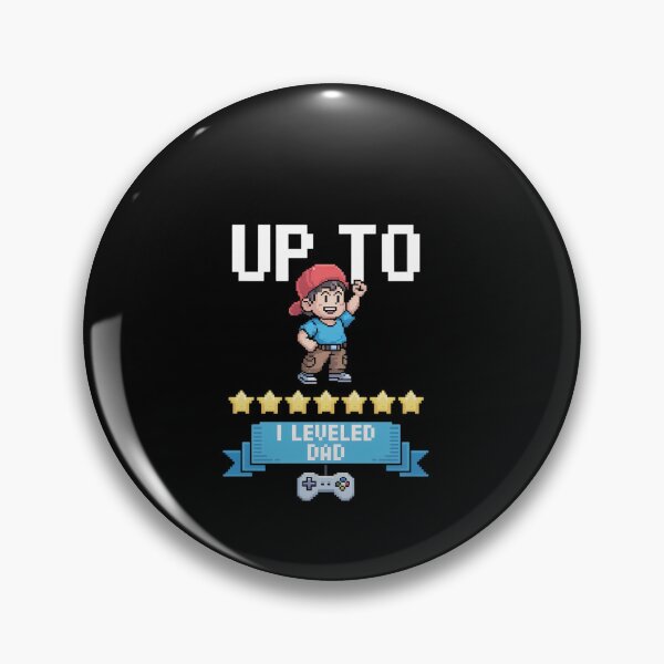 Artikelvorschau, Lustig, dass ich zum Retro-Daddy-Gamer-Pixel-Videospiel aufgestiegen bin entworfen und verkauft von estellaken.