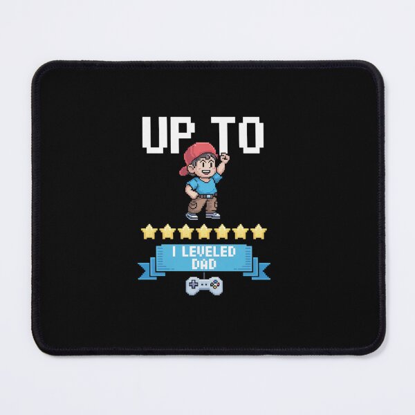 Item preview, Funny I Leveled Up To Dad Retro Daddy Gamer Pixel Video Game Long designed and sold by estellaken.
