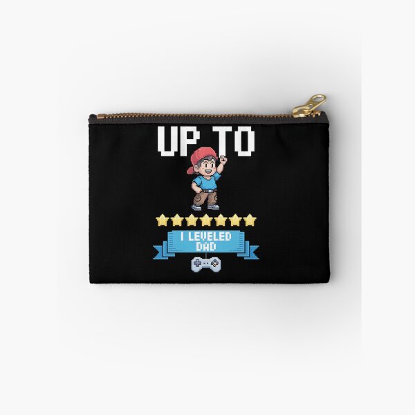 Item preview, Funny I Leveled Up To Dad Retro Daddy Gamer Pixel Video Game Long designed and sold by estellaken.