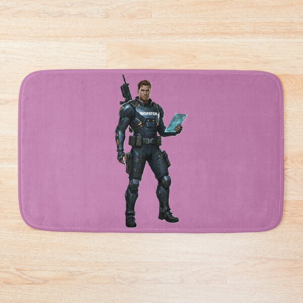 Item preview, Dispatch – Futuristic Male Soldier with Holographic Tablet designed and sold by DroolWorthyUS.