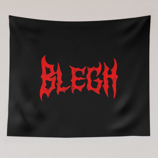 Item preview, Blegh - Heavy Metal Funny Music Humor Parody designed and sold by mazenyverxa.