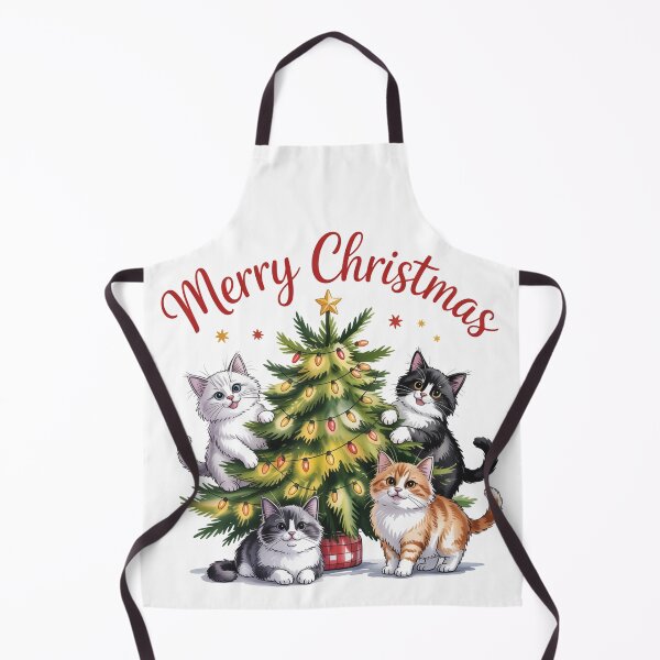 Item preview, Ragdoll cat merry Christmas Santa tree squad designed and sold by kaka8888.