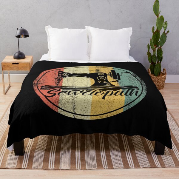 Item preview, Retro Sewciopath I Love Sewing Machine Lover Seamstress Embroider Cute Quilter Quilting Tailor Women Men designed and sold by ElizabethVivan.
