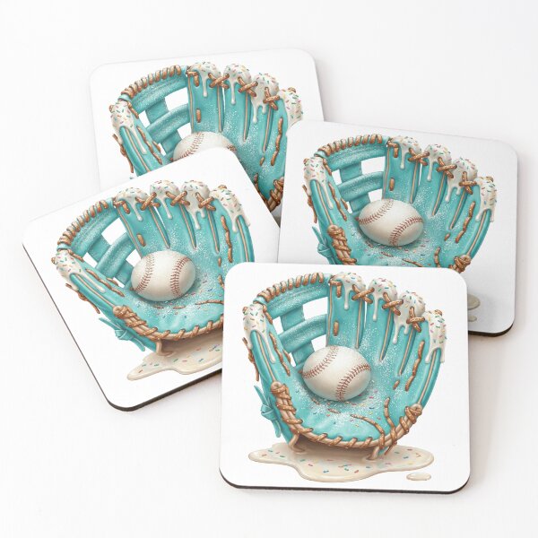 Item preview, Baseball Ice Cream Drip Glove With Sprinkles Melting Sports designed and sold by NovaCraft30.