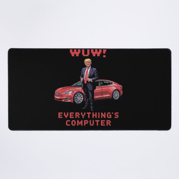 Item preview, Everything's Computer Funny Pixel Trump Doge Tech Support designed and sold by milanforbes.