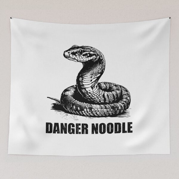 Item preview, Danger Noodle - Funny Snake Lover Meme designed and sold by mazenyverxa.