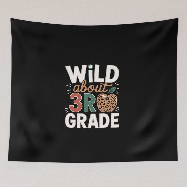Item preview, Wild About 3rd Grade Leopard Print School Teacher Kid  designed and sold by EllinoKlemo.