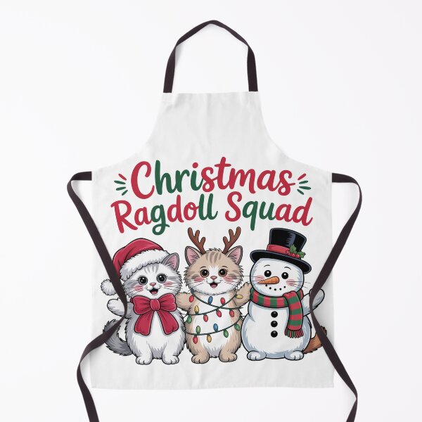 Item preview, Ragdoll cat merry Christmas Santa squad designed and sold by kaka8888.