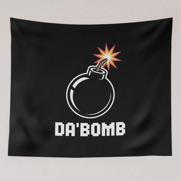 Item preview, Da Bomb Pixel Tshirt Funny Birthday Gift For Men's Kids  designed and sold by milanforbes.