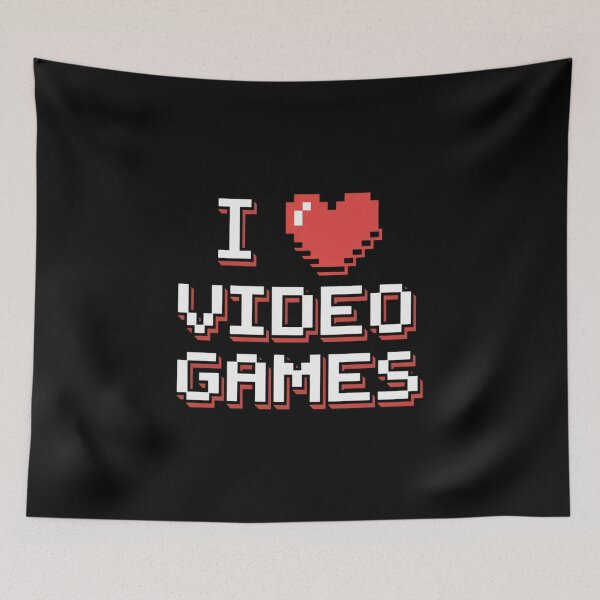 Item preview, Computer - Pixel Heart I Love Video Games - Video Game  designed and sold by khorbiasieno.