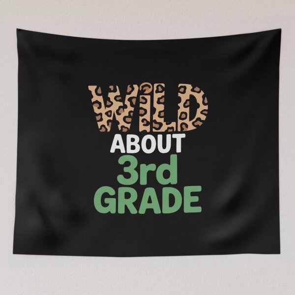 Item preview, Wild About 3rd Grade Teacher Student Third Grade Zoo Safari11 designed and sold by Belkisallen.