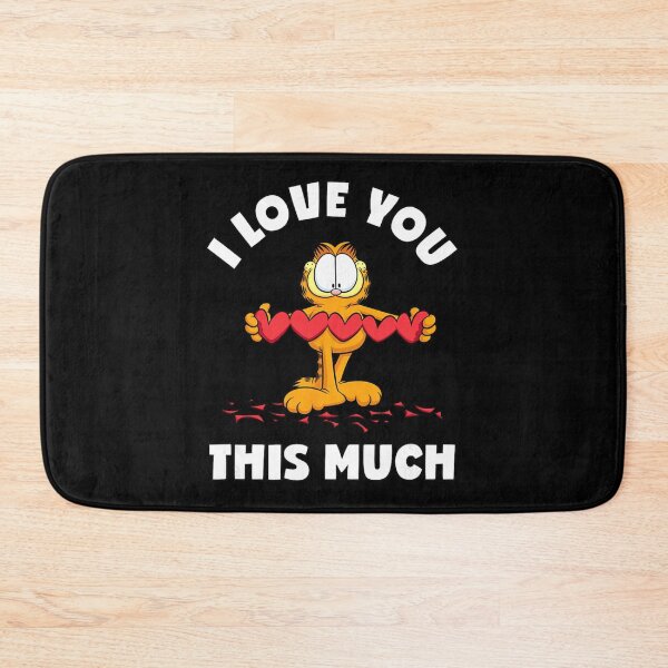 Item preview, Garfield I Love You This Much Funny Valentine Gift designed and sold by WestoRyke.
