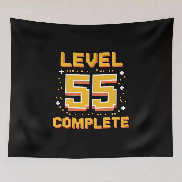 Item preview, Born in 1966 Level 55 Complete 55th Birthday Retro Gaming designed and sold by estellaken.