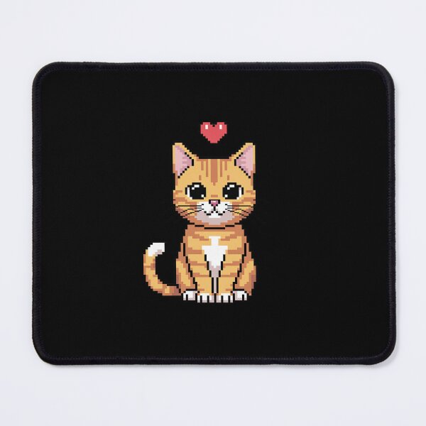 Item preview, Big Pixel Cat Love designed and sold by khorbiasieno.