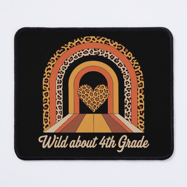 Item preview, Wild About 4th Grade Leopard Back To School Teacher Student designed and sold by Belkisallen.