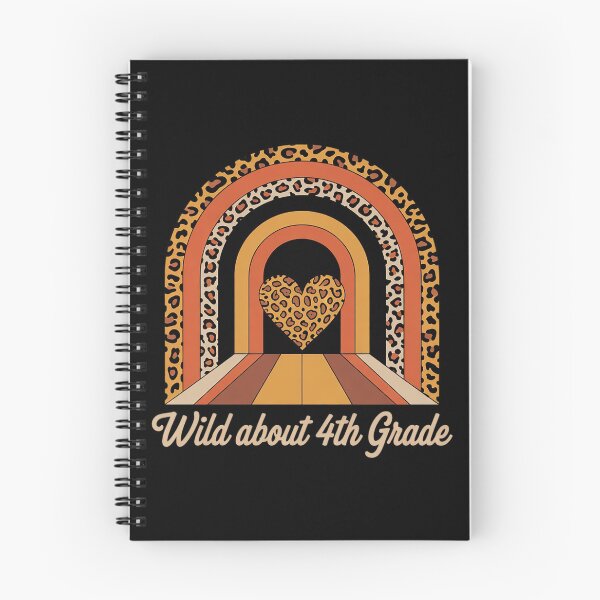 Item preview, Wild About 4th Grade Leopard Back To School Teacher Student  designed and sold by Belkisallen.