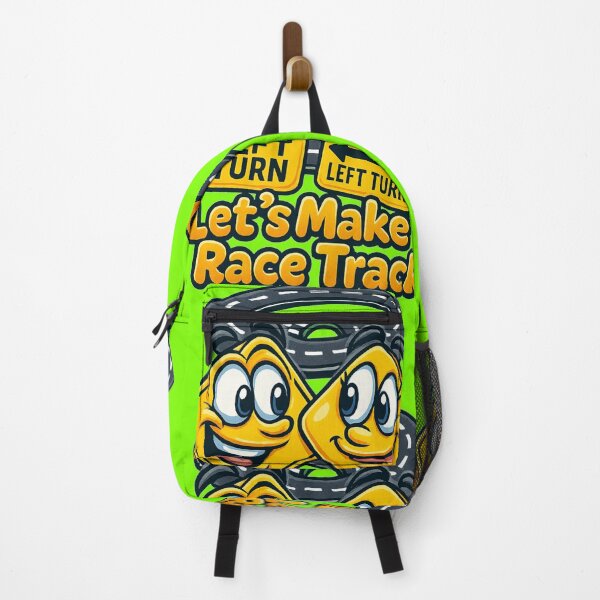 Item preview, Let’s Make a Race Track – Funny Road Sign Design designed and sold by JonelCrafts.
