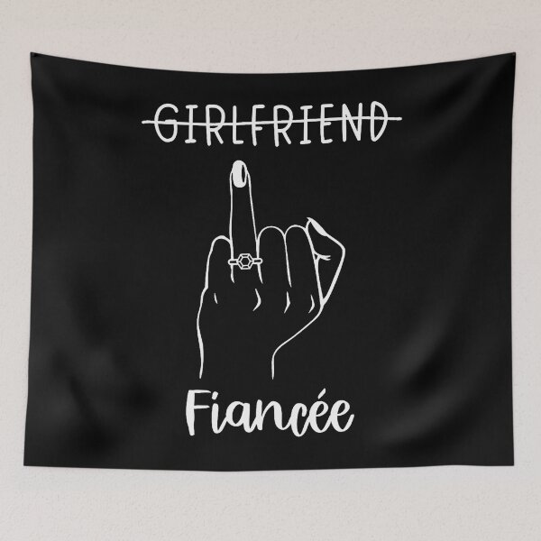 Item preview, Girlfriend Fiancée Engaged Ring Finger designed and sold by AprilClark23.