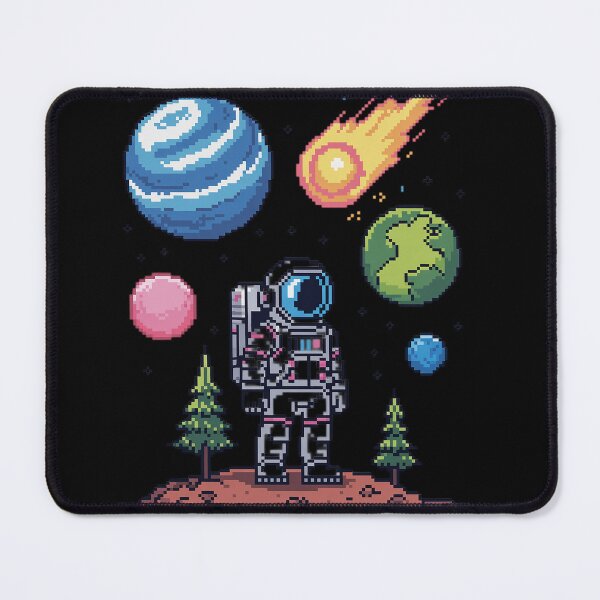 Item preview, Astronaut Pixel Art Graphic Planets Astronaut  designed and sold by milanforbes.