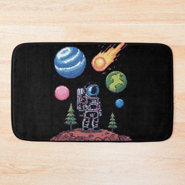 Item preview, Astronaut Pixel Art Graphic Planets Astronaut  designed and sold by milanforbes.