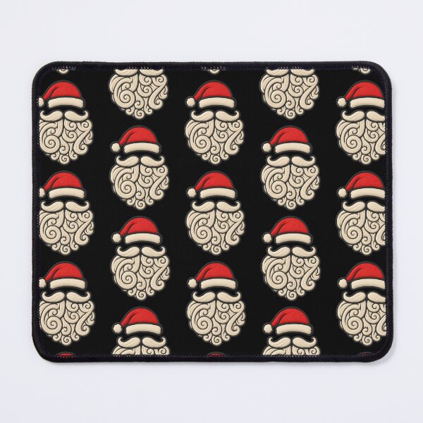 Item preview, 3D Puff Santa Beard Christmas Vector Art designed and sold by JerdbordinShop.