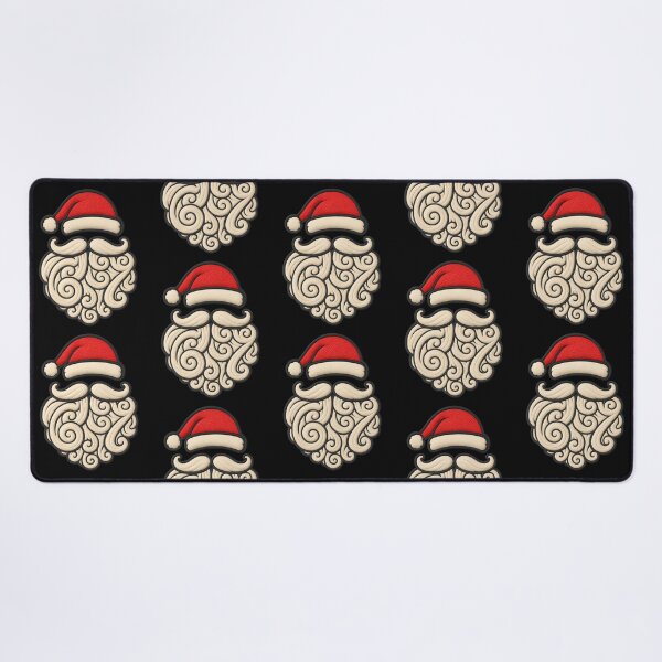 Item preview, 3D Puff Santa Beard Christmas Vector Art designed and sold by JerdbordinShop.