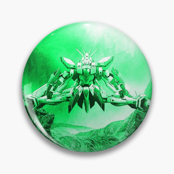 Item preview, green GOD GUNDAM mecha ART designed and sold by sabartgunpla.