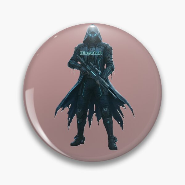 Item preview, Dispatch – Futuristic Hooded Sniper in Cyber Armor designed and sold by DroolWorthyUS.