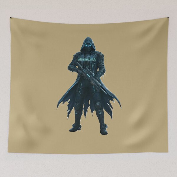 Item preview, Dispatch – Futuristic Hooded Sniper in Cyber Armor designed and sold by DroolWorthyUS.