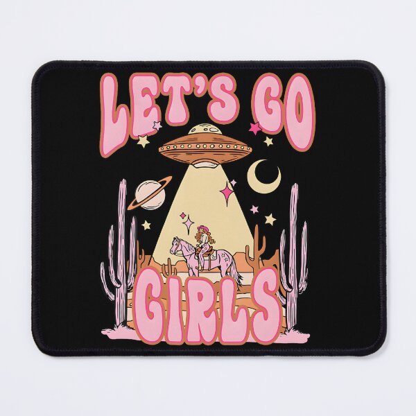 Item preview, Let’s Go Girls Western Space Desert Cowgirl designed and sold by AprilClark23.