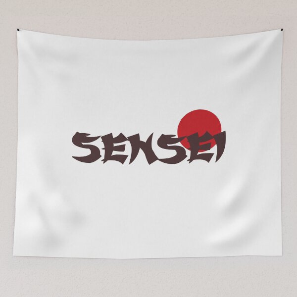 Item preview, Sensai text designed and sold by vibeno1.