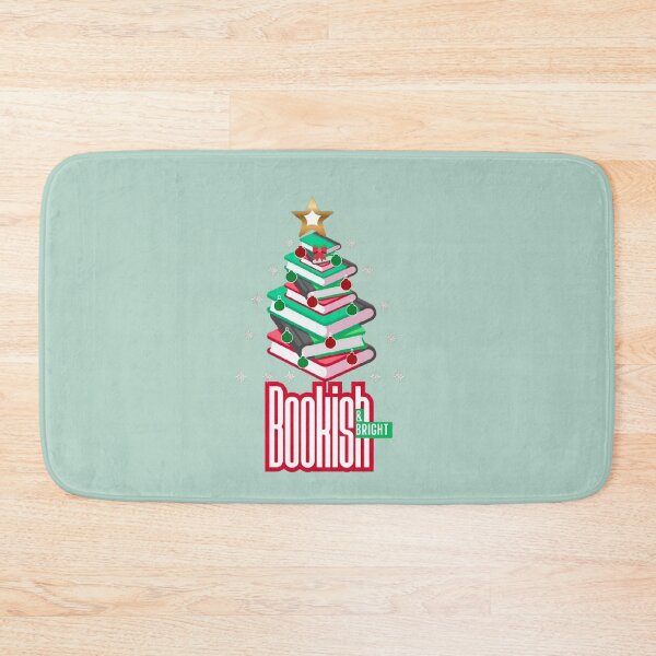 Item preview, Bookish Christmas Tree | Book Lover Holiday Design | Bookish & Bright Reading Gift designed and sold by HopeAndHustle.