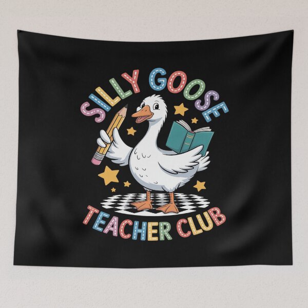 Item preview, Silly Goose Teacher Club Back to School Elementary School designed and sold by TechnicalSara.