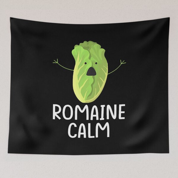 Item preview, Funny Lettuce Vegetable Gardening Pun Romaine Calm Gardener designed and sold by LavetaCatherine.
