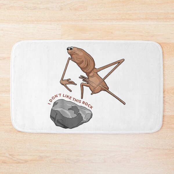 Item preview, Marcus The Worm I Don't Like This Rock Funny Meme  designed and sold by SKULLS4INT.