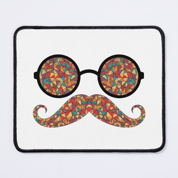 Item preview, Geometric Gent or Hipster Hidden Identity. Festival Funky Face. designed and sold by ZyVoAli.