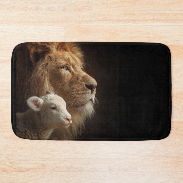 Item preview, Lion and Lamb Portrait designed and sold by Savannah Gibbs.