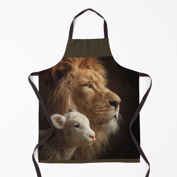 Item preview, Lion and Lamb Portrait designed and sold by Savannah Gibbs.
