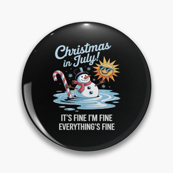 Item preview, Silly Melting Snowman Summer designed and sold by TechnicalSara.