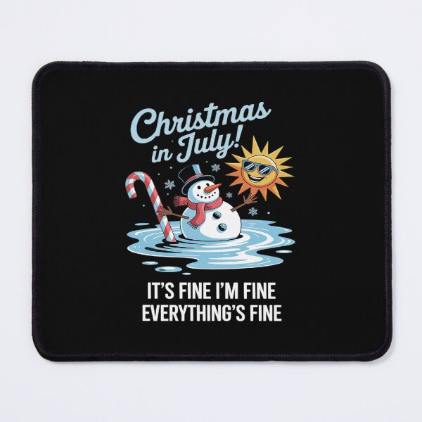 Item preview, Silly Melting Snowman Summer designed and sold by TechnicalSara.