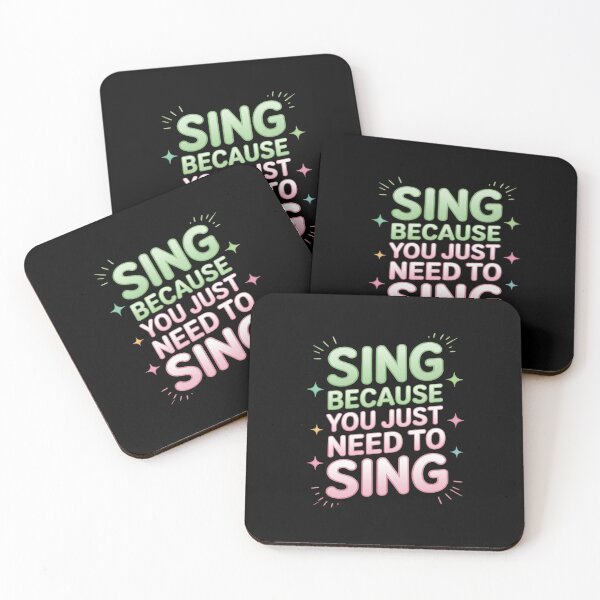 Item preview, Sing Because You just Need to Sing designed and sold by TechnicalSara.
