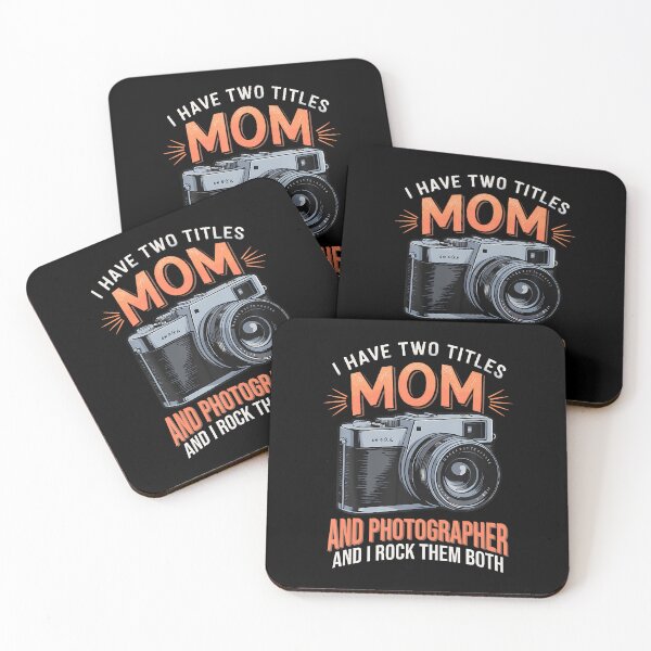 Item preview, Cameraman Photo Camera I Have Two Titles Mom Photographer designed and sold by ClaraTeresa1.