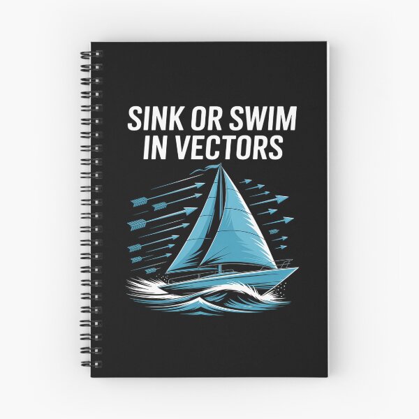 Item preview, Sink or Swim in Vectors STEM Sailboat Graphic designed and sold by TechnicalSara.