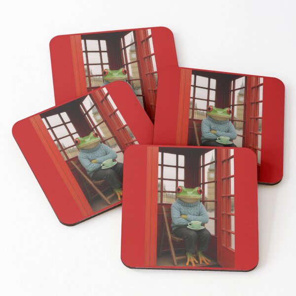 Item preview, Tree Frog in a London Phone Booth designed and sold by Tridentulus.
