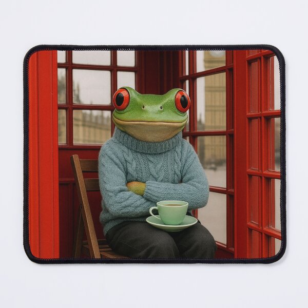Item preview, Tree Frog in a London Phone Booth designed and sold by Tridentulus.