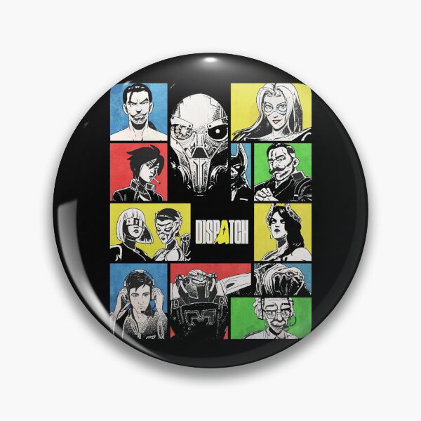 Item preview, Dispatch Z-Team Portrait Fan Art designed and sold by VincentGoodLove.