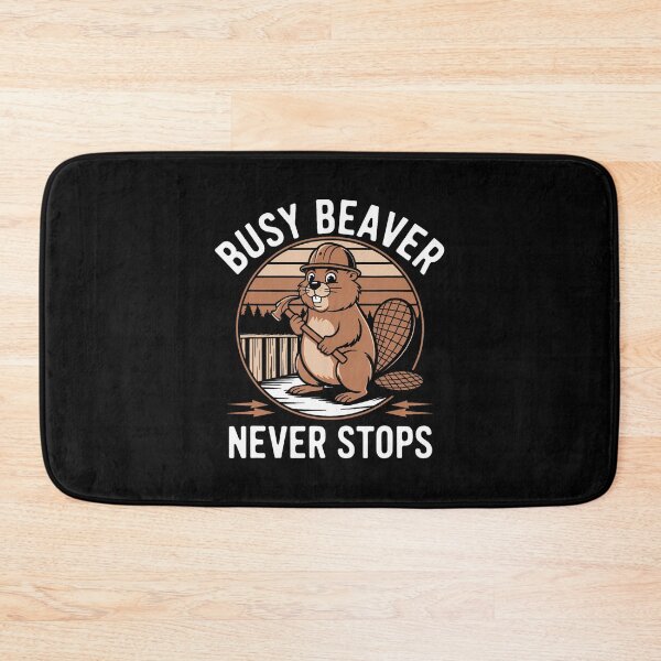 Item preview, Funny Beaver Lover Dam Project Busy Beaver designed and sold by AntoinetteIsa.