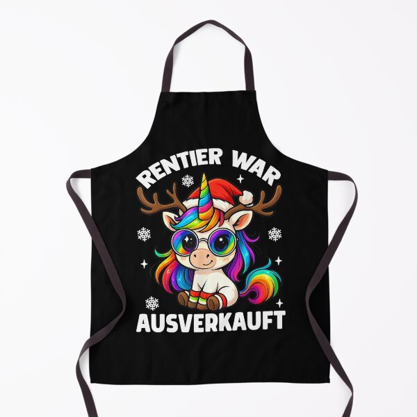 Item preview, Einhorn Rentier War Ausverkauft Lustige Weihnachten designed and sold by AnitaBice.